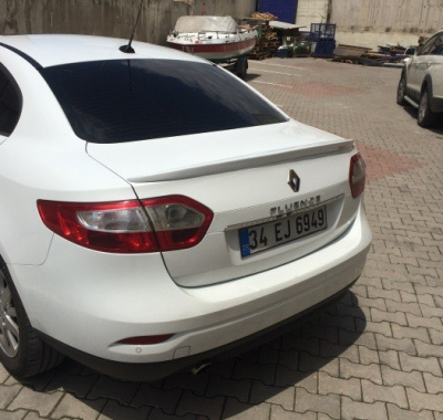 Renault Fluence (10–) Спойлер на дверь багажника, грунт