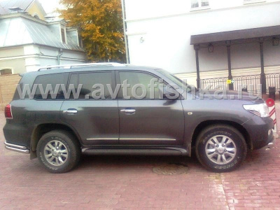 Toyota Land Cruiser 200, Lexus LX570 (08-) накладки на двери, молдинги хромированные, оригинал Toyota, комплект 4 шт.